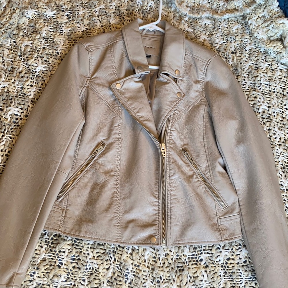 Brand new BLANK NYC faux leather Moto jacket